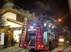 incendio nella notte a Parabiago  4 