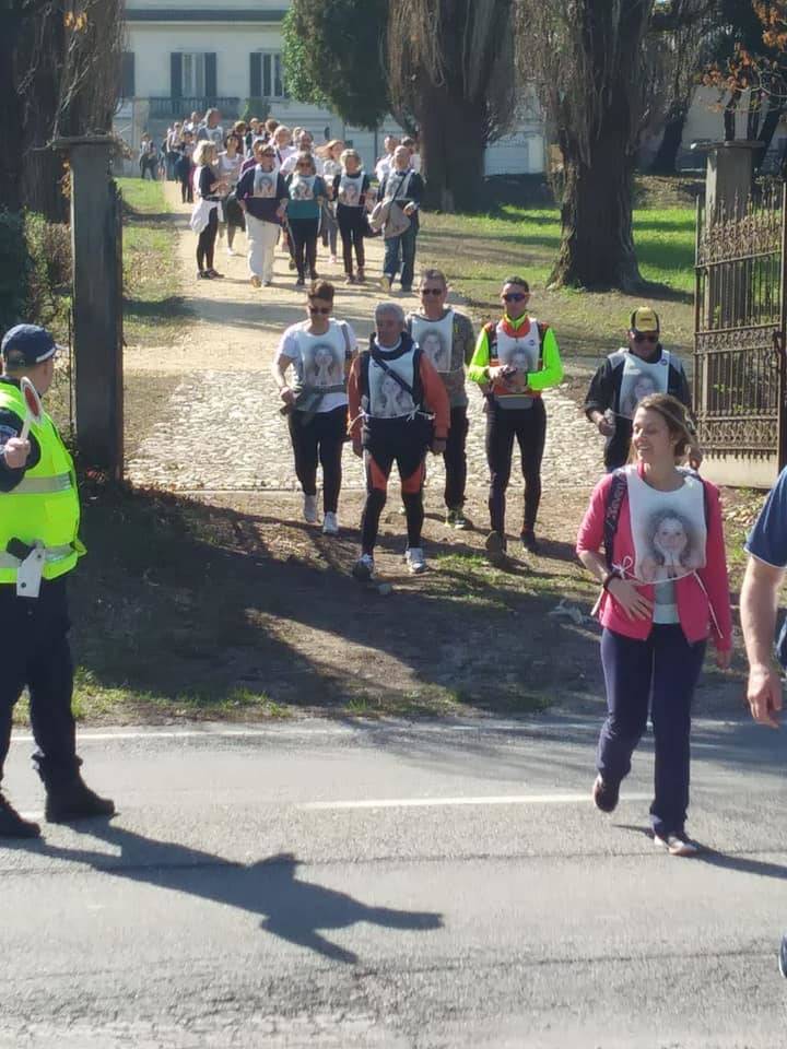 La camminata per Samuela