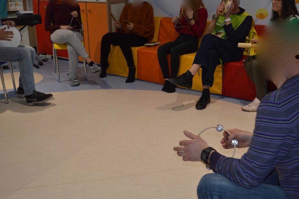 Lavori della sala giochi in neuropsichiatria infantile al Del Ponte