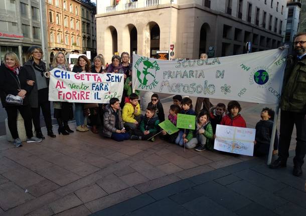Manifestazione Friday for Future a Varese