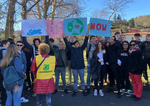 Manifestazione per il clima Laveno Mombello