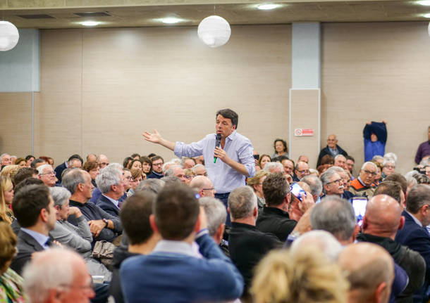 matteo renzi a varese