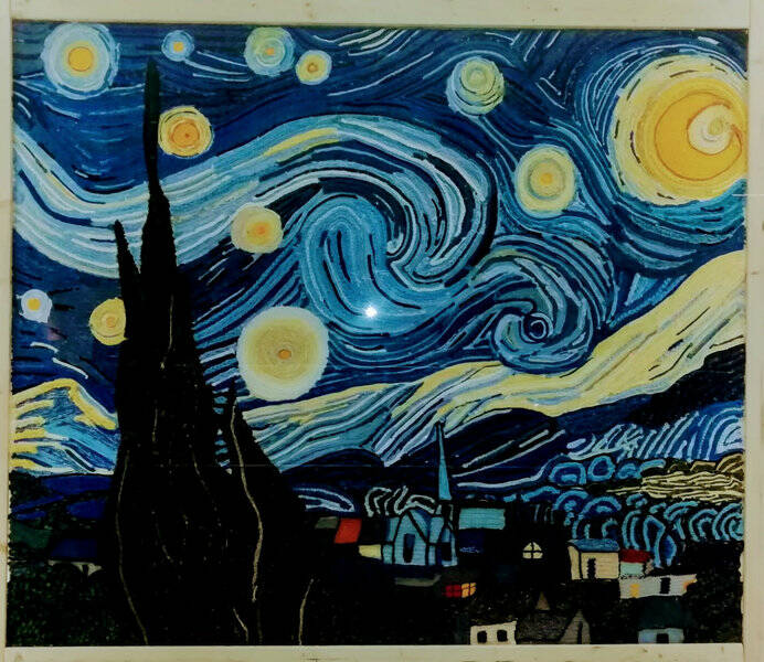 notte stellata van gogh canegrate