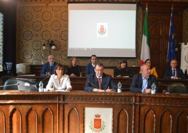 Posa della prima pietra del nuovo teatro – Rho