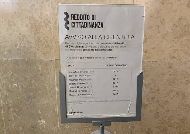 Reddito di cittadinanza, il primo giorno