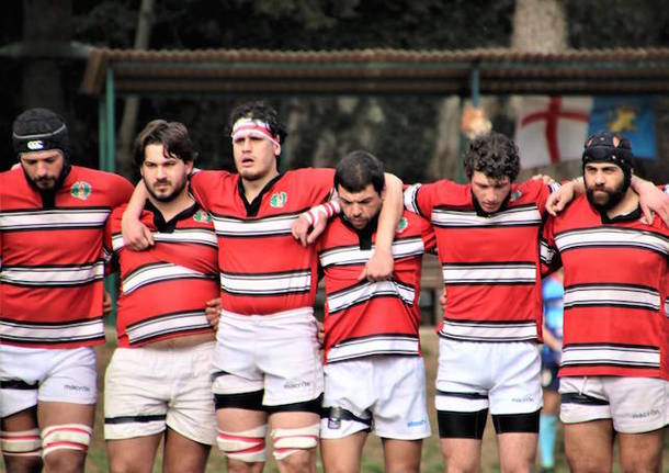 rugby varese rugby lecco 2019 minuto di silenzio