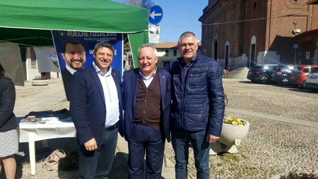 Stefano Bruno Galli a Samarate per Enrico Puricelli