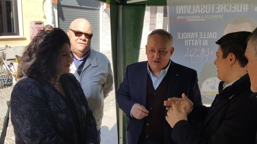 Stefano Bruno Galli a Samarate per Enrico Puricelli