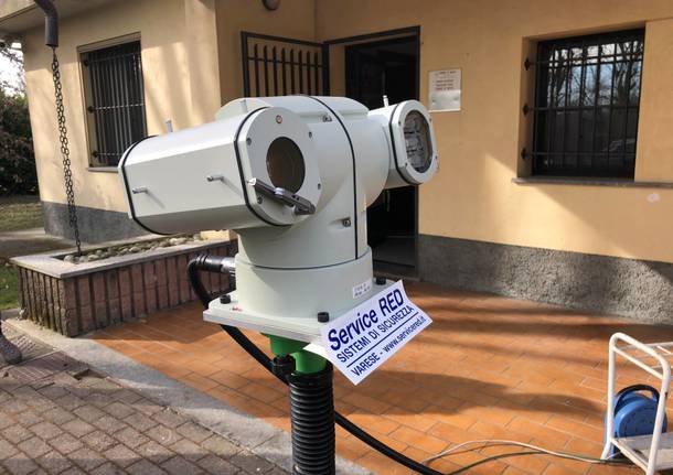 Telecamere di sorveglianza della Protezione Civile