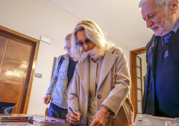 Barbara Bouchet ospite a Varese