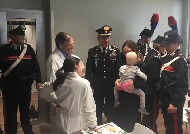 carabinieri in visita al Del Ponte