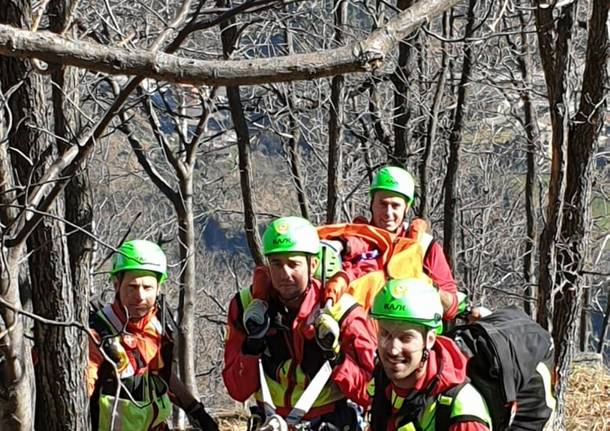 La maxi esercitazione del Soccorso alpino