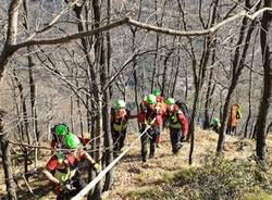 La maxi esercitazione del Soccorso alpino