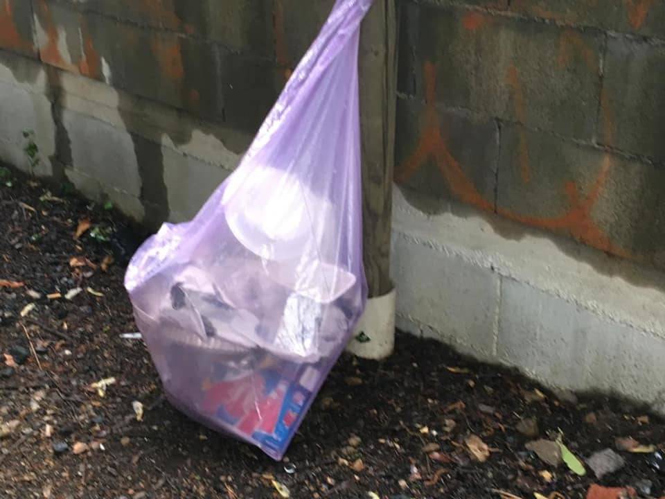 Inciviltà al Parco Cinque Piante