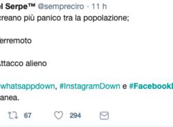 #facebookdown, i commenti su twitter