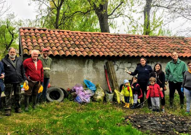 giornata verde pulito Cazzago Brabbia 2019