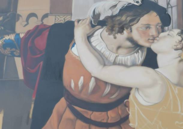 Il murales di Ravo a Gavirate