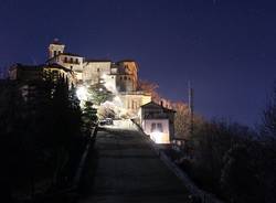 Il Sacro Monte di notte 