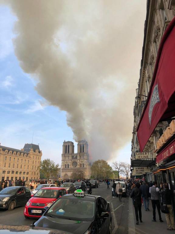 Incendio alla Cattedrale di Notre Dame di Parigi - 2