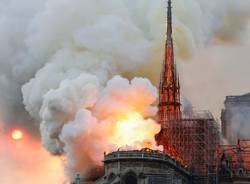 Incendio alla cattedrale Notre Dame di Parigi 