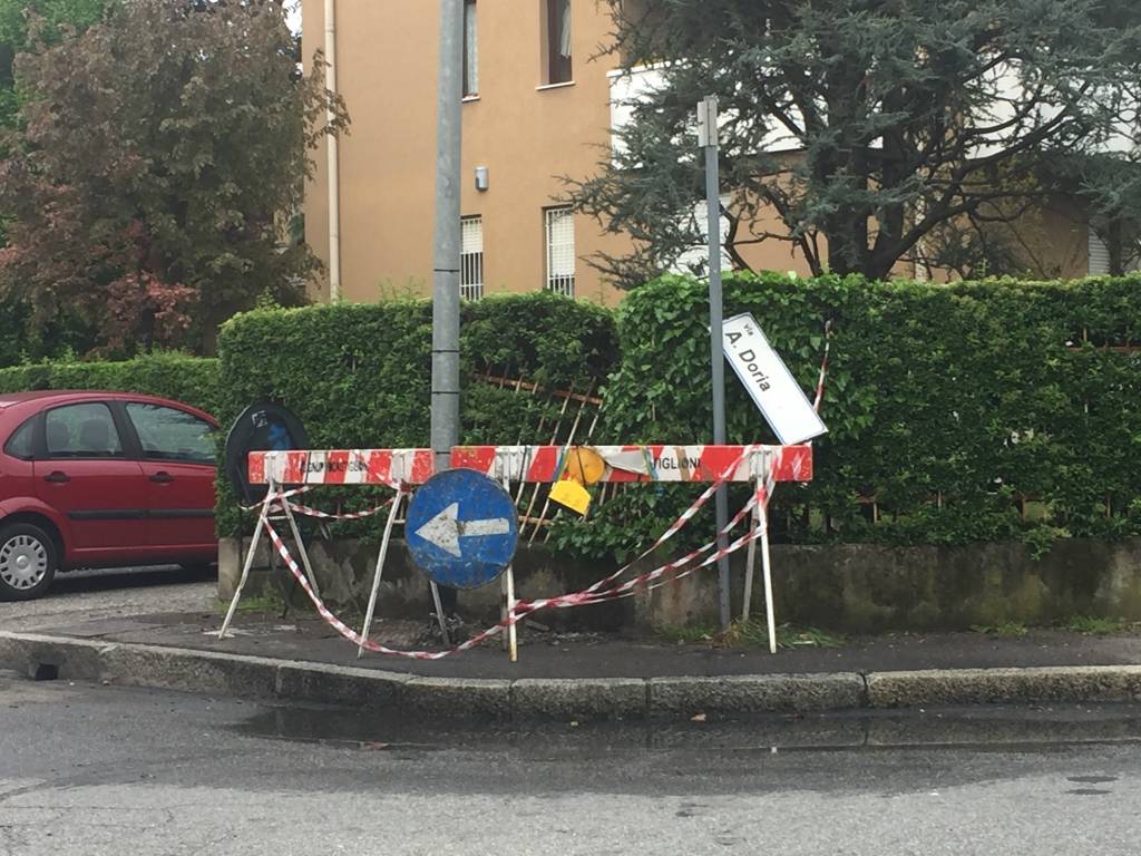 Incidente via Montenero Gallarate