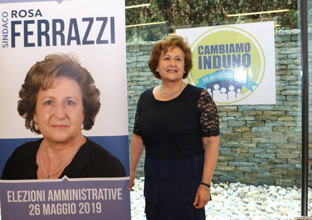 La presentazione della lista “Centro destra per Induno”