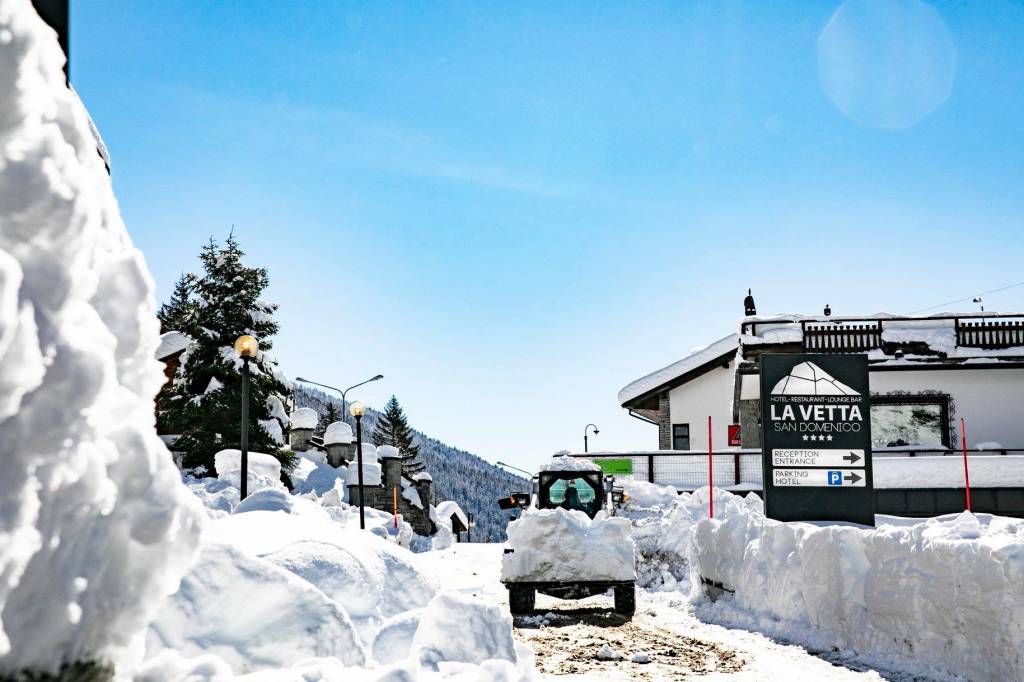 Nevicata d'aprile a San Domenico