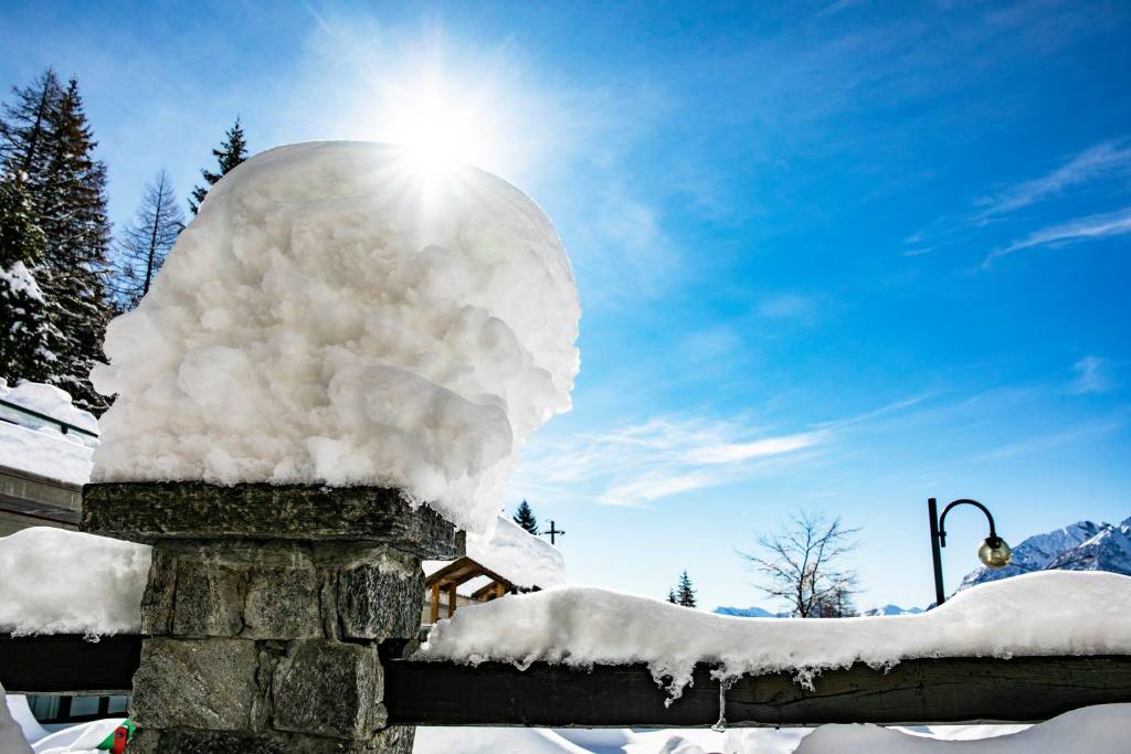 Nevicata d'aprile a San Domenico