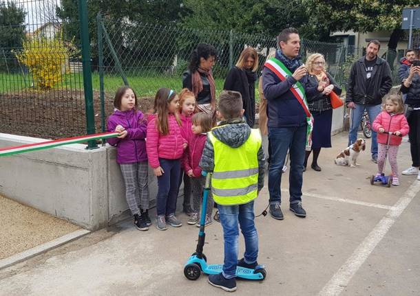 Inaugurate le piste ciclabili di Venegono Inferiore