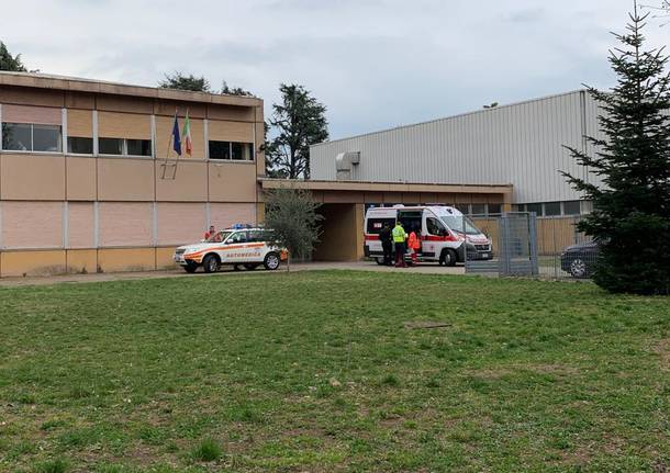 precipitato scuola media busto arsizio