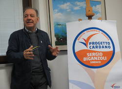 Presentazione candidato sindaco di Cardano al campo Sergio Biganzoli