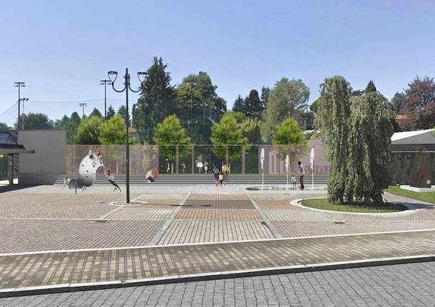 progetto nuova piazza albizzate