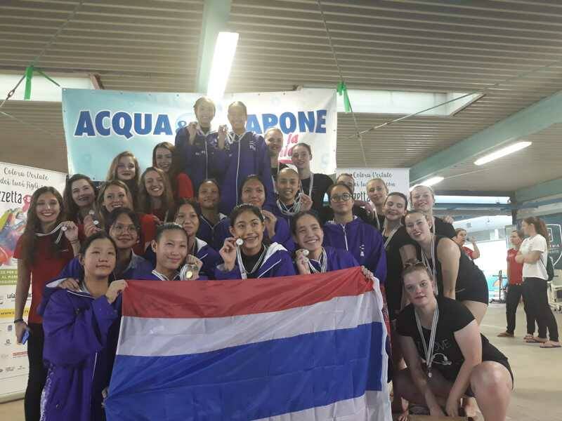 Sincronette Rari Nantes Legnano al trofeo  Tutti ma proprio tutti in H2O   5 