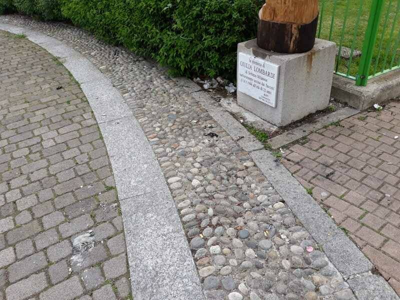 Statua anpi bruciata vighignolo cornaredo settimo milanese  5 