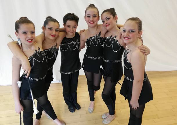 Twirling Buguggiate, è oro regionale