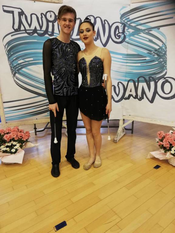 Twirling Buguggiate, è oro regionale 