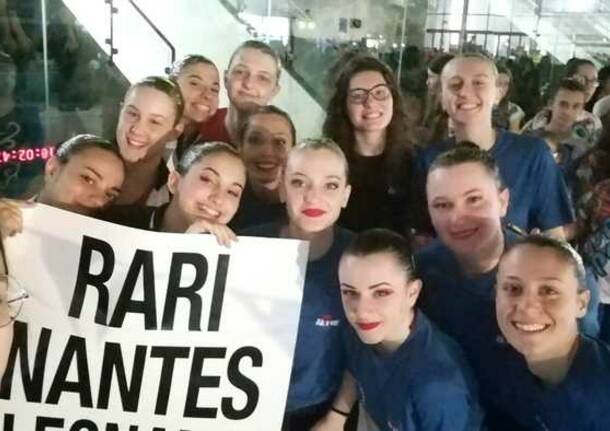 Nuoto sincronizzato – Rari Nantes Legnano a San Marino