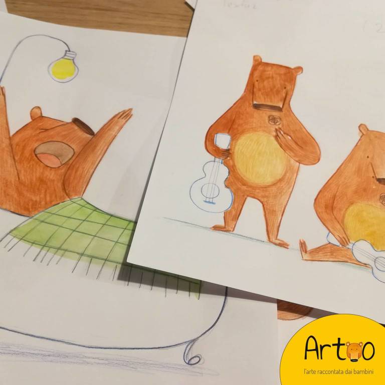 Artoo e l'arte racconta dai bambini