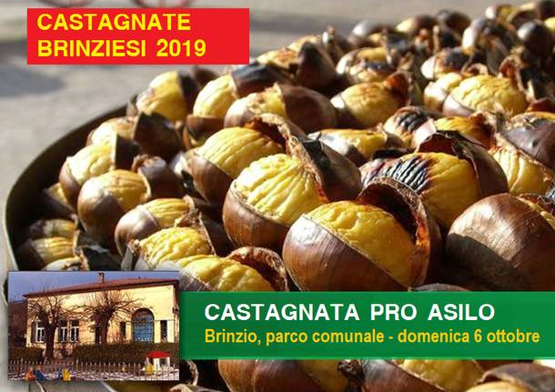 Prima castagnata 2019 a Brinzio