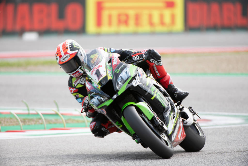 Superbike a Imola - Le moto in pista