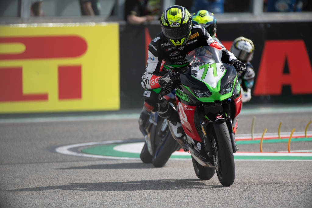 Superbike a Imola - Le moto in pista