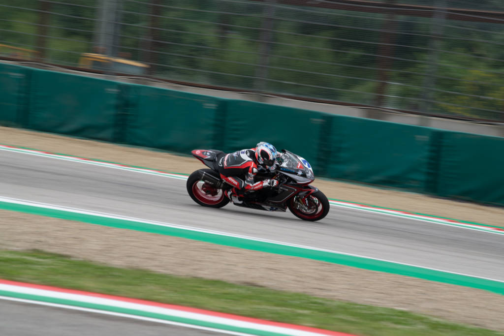 Superbike a Imola - Le moto in pista