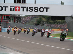 Superbike a Imola - Le moto in pista