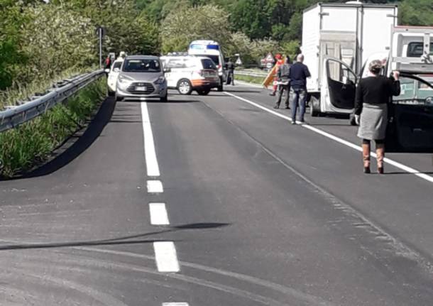 Incidente sulla statale 394