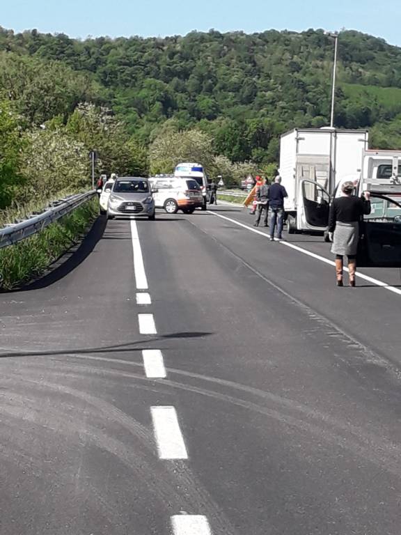 Incidente sulla statale 394