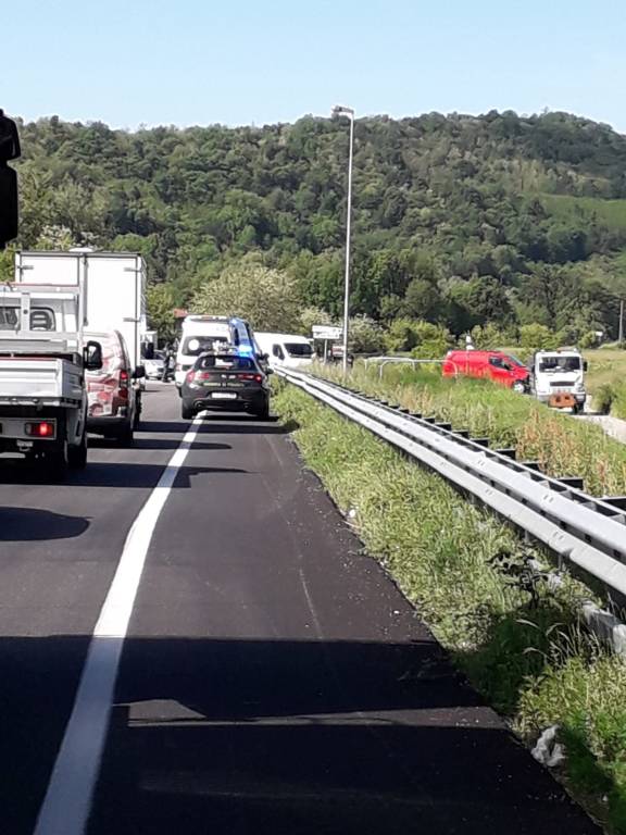 Incidente sulla statale 394