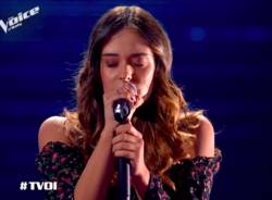 Erica Bazzeghini a The Voice  of Italy