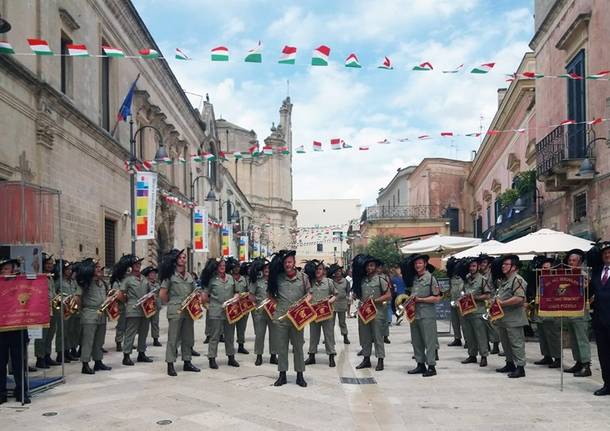 La fanfara di Lonate Pozzolo a Matera