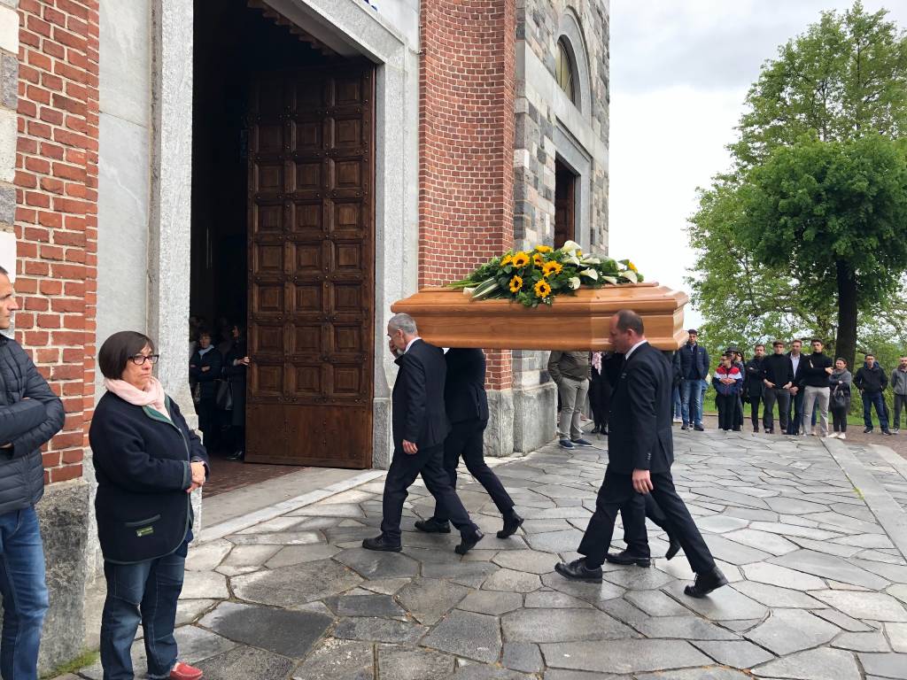 Il funerale di Lorenzo Giudici