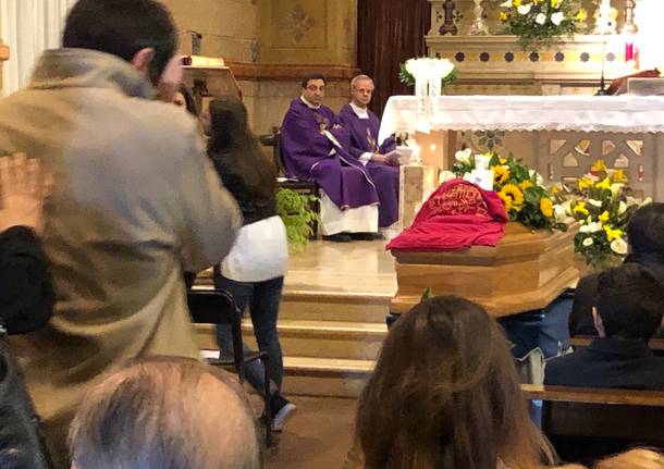 Il funerale di Lorenzo Giudici